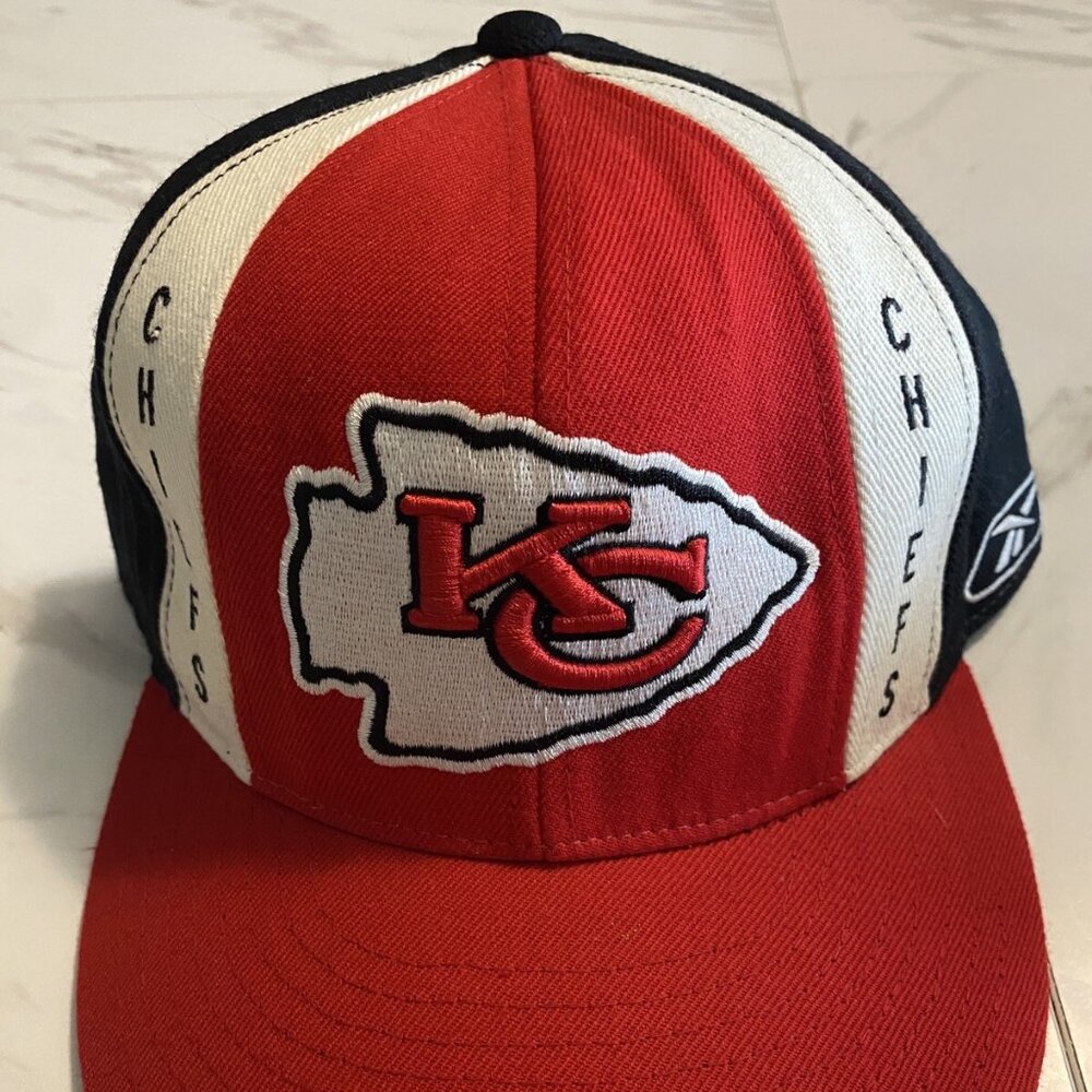 Kansas City Chiefs Hat Reebok Onfield NFL Flex Cap